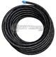 10an An10 Ptfe Black/blue Nylon Braided Stainless Steel Fuel Hose 30ft Length