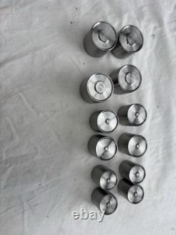 12 X Stainless Steel Pistons To Fit(CP5555)6 Pot AP Racing Calipers Complete Set