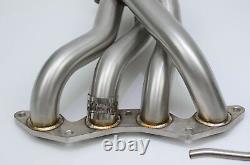 1320 PERF FAB 01-05 civic EX long tube race header D17 with 2.5 magnaflow cat