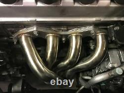 1320 PERF FAB 01-05 civic EX long tube race header D17 with 2.5 magnaflow cat