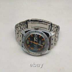 1970s Vintage Timex F1 Racing Rally Drivers Style watch