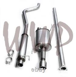 2.5 Stainless Steel CatBack Exhaust System For 06-14 Honda Ridgeline 3.5L Gen1