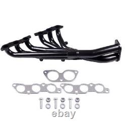 2001-2005 Lexus IS300 Black Exhaust Header 3.0L Stainless Steel Racing Manifold