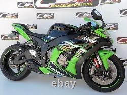2016-2020 Kawasaki Ninja ZX-10R ZX10RR CS Racing Slip-on Exhaust Amazing Sound