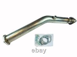 2J-Racing Juke FWD 70mm Stainless Steel Midpipe