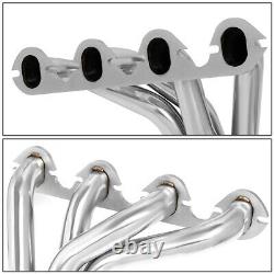 2pc Stainless Steel Racing Exhaust Manifold Header For 75-79 Ford F100-f350 7.5l