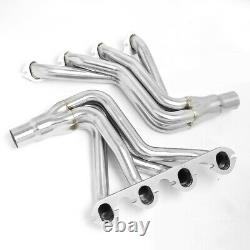 2pc Stainless Steel Racing Exhaust Manifold Header For 75-79 Ford F100-f350 7.5l