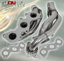 2x S/S 3-1 Exhaust Header Manifold For 2005-2011 Toyota Tacoma Fj Cruiser 4.0 V6