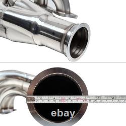 3.5 V-Band Stainless Steel Racing Headers for Chevy BBC 366-502 V8 Engines