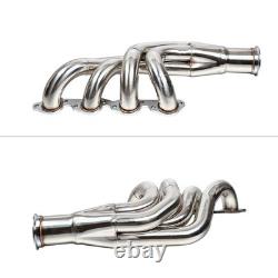 3.5 V-Band Stainless Steel Racing Headers for Chevy BBC 366-502 V8 Engines 3.5 V-Band Stainless Steel Racing Headers for Chevy BBC 366-502 V8 Engines