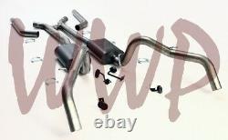 3 Header Back Exhaust System With Mufflers 67-69 Chevy Camaro/Pontiac Firebird