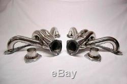 350 327 305 CHEVY STAINLESS STEEL HEADERS HUGGER SBC EXHAUST Manifolds Racing