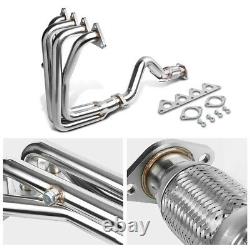 4-1 Stainless Steel Racing Exhaust Manifold Header For 06-11 Accent Mc/rio 1.6