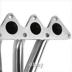 4-1 Stainless Steel Racing Exhaust Manifold Header For 06-11 Accent Mc/rio 1.6