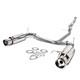 4.5dual Burnt Tip Stainless Steel Racing Catback Exhaust 98-02 Accord V6 Cg/cg2