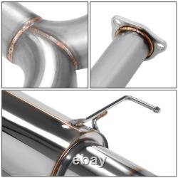 4.5dual Burnt Tip Stainless Steel Racing Catback Exhaust 98-02 Accord V6 Cg/cg2