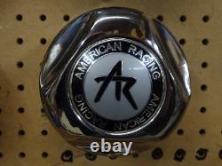 4 American Racing Stainless Steel Center caps for 8 lugs 1515001S