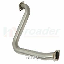 4 Muffler Tip Stainless Racing Exhaust System JDM for 97-01 Prelude BB6