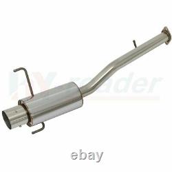 4 Muffler Tip Stainless Racing Exhaust System JDM for 97-01 Prelude BB6