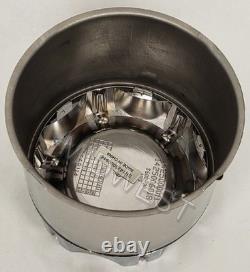 4 New 1425000916 American Racing Stainless Steel 4.25 Bore Push Thru Center Caps