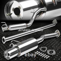 4 Tip Muffler Racing Catback Exhaust For 06-11 Honda CIVIC Ex/lx/dx Fg1 R18 1.8