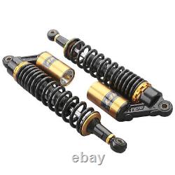 400mm (15 3/4) Racing Motorcycl Air Shock Absorber Suspension Kit Unviersal
