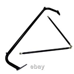 48-1/4 Stainless Steel Racing Safety Seat Belt Chassis Roll Harness Bar Kit Rod
