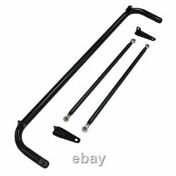 48/49inch Universal Harness Bar Kit Racing Safety Seat Belt Rod Stainless Steel