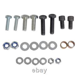 48 Stainless Steel Racing Safety Seat Belt Chassis Harness Bar Rod Chrome Black