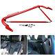 48 Universal Racing Harness Bar Stainless Steel Safety With Support Rods Red