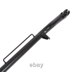 49 Black Stainless Steel Racing Safety Chassis Seat Belt Roll Harness Bar Rod