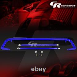 49 Coated Stainless Steel Racing Safety Seat Belt Harness Bar Across Rod Blue