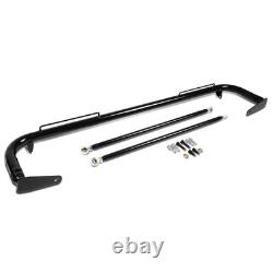 49 Inches Safety Racing Harness Bar with Support Rods Black