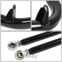49 Inches Safety Racing Harness Bar with Support Rods Black