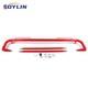 49 Red Stainless Steel Racing Safety Chassis Seat Belt Roll Harness Bar Rod