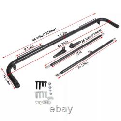 49 Stainless Steel Racing Safety Seat Belt Chassis Roll Harness Bar For Honda