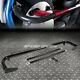 49 Stainless Steel Racing Safety Seat Belt Chassis Roll Harness Bar Rod Black