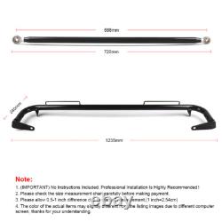 49 Stainless Steel Racing Safety Seat Belt Chassis Roll Harness Bar Rod Black 49 Stainless Steel Racing Safety Seat Belt Chassis Roll Harness Bar Rod Black