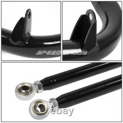 49 Stainless Steel Racing Safety Seat Belt Chassis Roll Harness Bar Rod Black