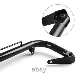 49 Stainless Steel Racing Safety Seat Belt Chassis Roll Harness Bar Rod Black