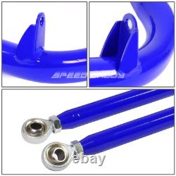 49 Stainless Steel Racing Safety Seat Belt Chassis Roll Harness Bar Rod Blue