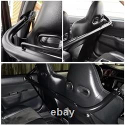 49 Stainless Steel Racing Safety Seat Belt Chassis Roll Harness Bar Rod Blue