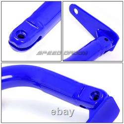 49 Stainless Steel Racing Safety Seat Belt Chassis Roll Harness Bar Rod Blue