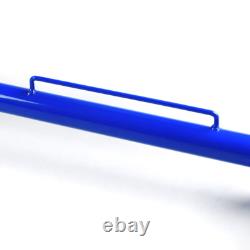 49 Stainless Steel Racing Safety Seat Belt Chassis Roll Harness Bar Rod Blue
