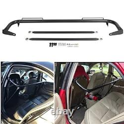 49 Universal Racing Harness Bar Stainless Steel Safety Seat Belt Chassis Roll
