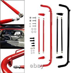 49 Universal Stainless Steel Racing Harness Bar Chassis Roll Kit Racing Style