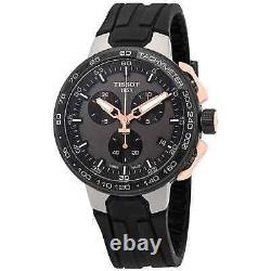 $525 MSRP Tissot T-Race Men's Black Dial Chronograph Watch T111.417.37.441.07