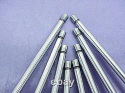 8 NEW REV Racing Stainless Steel Exhaust Valves Bead 7 mm- 5.365-1.600