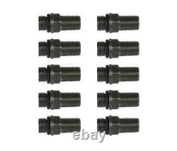 AFCO Racing 550000050-10 Schrader Valve 5-16-32 Stainless Steel 10 Pack