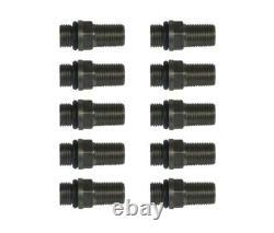 AFCO Racing 550000050-10 Schrader Valve 5-16-32 Stainless Steel 10 Pack